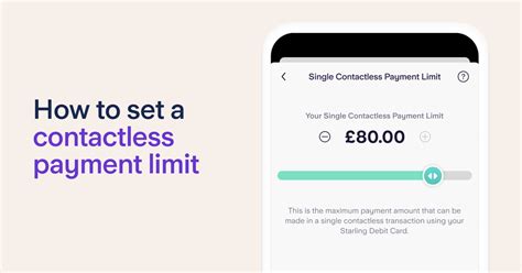 contactless payment limit Starling Bank